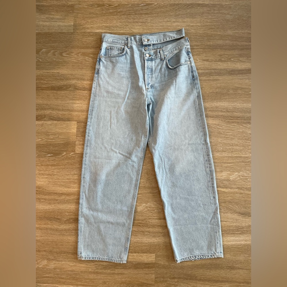 Aritzia Agolde Broken Waistband Jeans